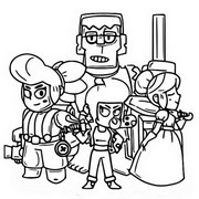 Index Of Coloriages 1090 P - brawl stars shelly tekenen