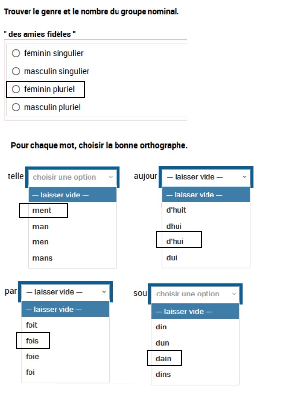 francais 6eme